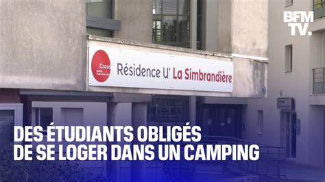 La Roche Sur Yon Des Tudiants Contraints D Habiter Dans Un Camping