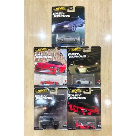 Hot Wheels Fast Furious Premium Chevelle SS Dodge Viper SRT Nissan Z