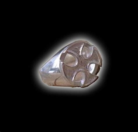 ANELLO CROCE TEMPLARE Il Crogiuolo