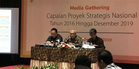 Baru Persen Proyek Strategis Nasional Yang Rampung Hingga Akhir