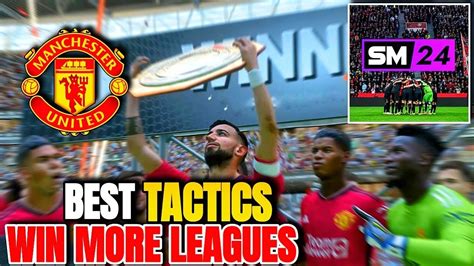 SM24 BEST TACTICS MANCHESTER UNITED 433 CUSTOM TACTICS SOCCER MANAGER