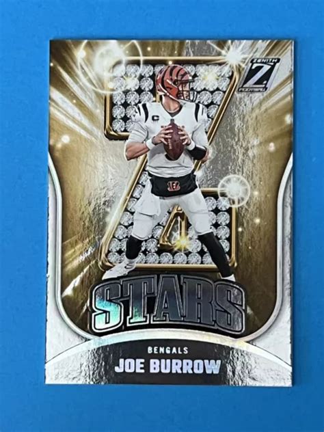 Panini Zenith Joe Burrow Z Stars Insert Bengals De Cincinnati