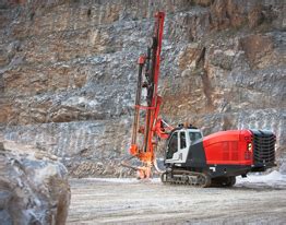 Leopard Di Surface Dth Drill Rig Sandvik Mining Ground Construction