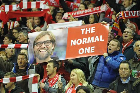 Jurgen Klopp Banners Scarves And Flags Irish Mirror Online