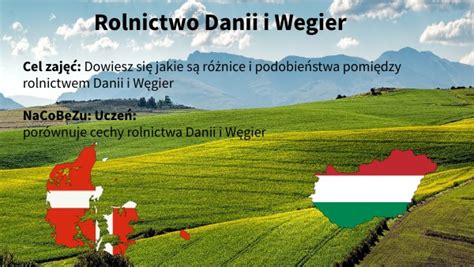 Kl VI Rolnictwo Danii i Węgier