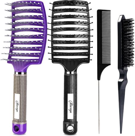 Amazon Ravego Hair Brush Set Detangling Hair Brush For Women Men