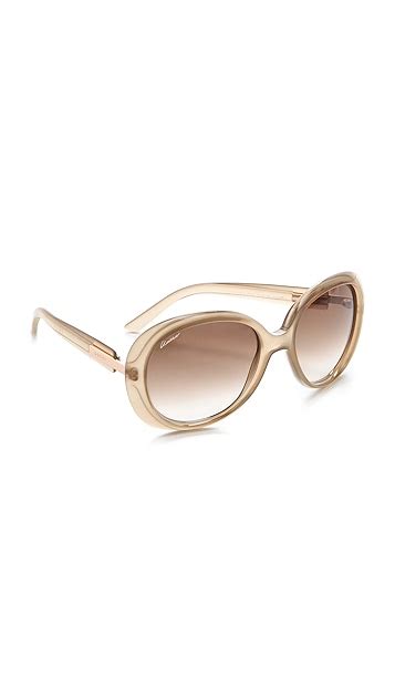 Gucci Oversized Oval Sunglasses Shopbop