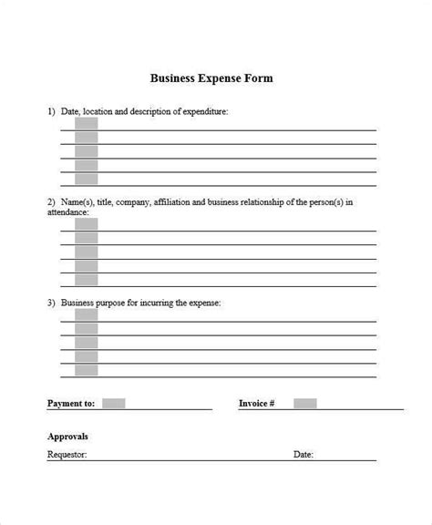 FREE 7+ Expense Receipt Templates in MS Word | PDF