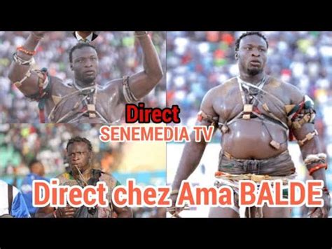 Suivez En Direct D Part De Choc De Ama Balde Pikine Youtube