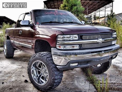 2001 Chevrolet Silverado 1500 With 20x12 44 Moto Metal Mo969 And 3512