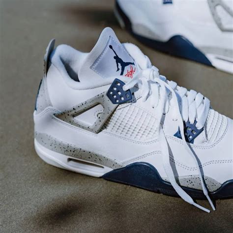 Air Jordan 4 Retro Midnight Navy Shoe Palace Blog