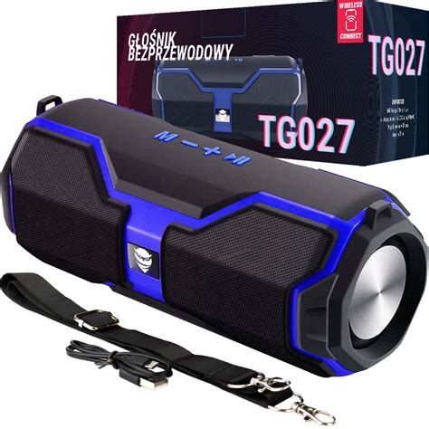 GŁOŚNIK BEZPRZEWODOWY BLUETOOTH BOOMBOX FM TF SD 14415374727