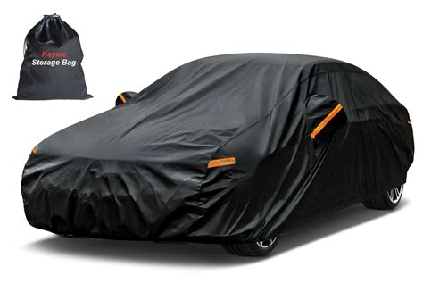 Amazon Kayme 7 Layers Heavy Duty Car Cover Waterproof All Weather