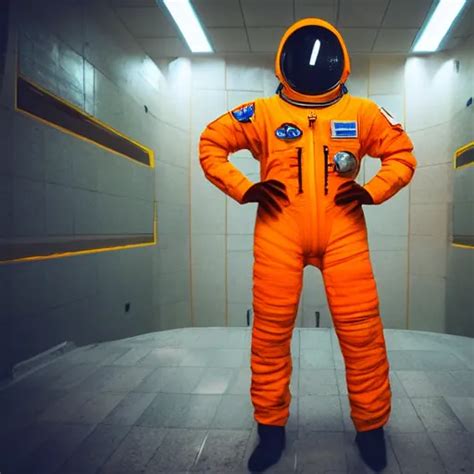 Astronaut Space Suit Orange