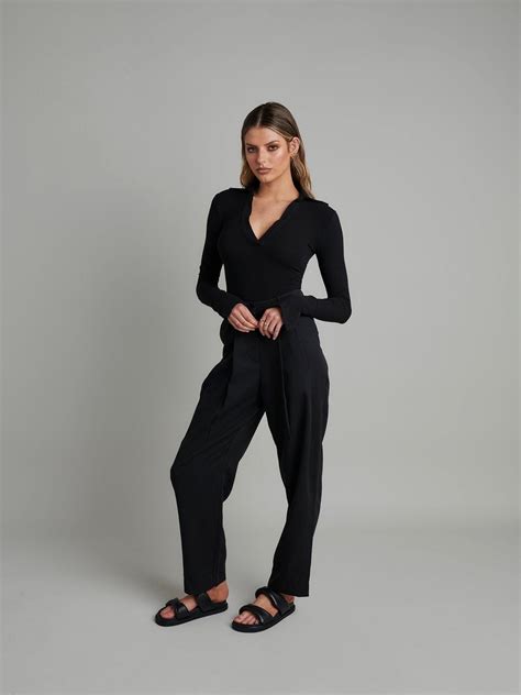 Bayse Celine Bodysuit Black Luella