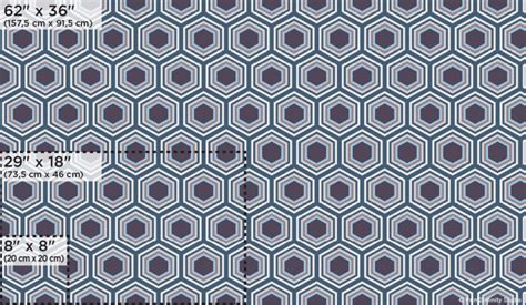 Fabric - Hexagon Pattern