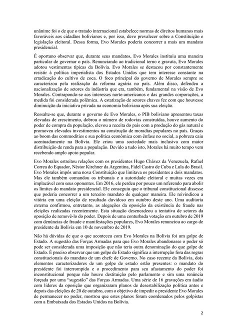 O Golpe De Estado Na Bolivia Pdf