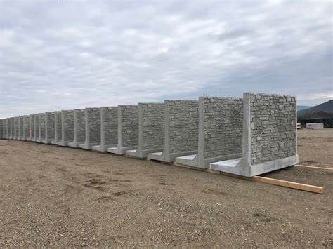 Precast Retaining Walls L And T Shaped Walls Groupe PBM