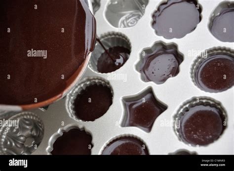 Chocolate making process hi-res stock photography and images - Alamy