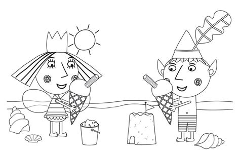 Ben E Holly Desenho - Desenhos de Ben e Holly para colorir - Wonder-day.com