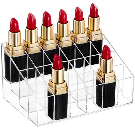 Amazon Hblife Lipstick Holder Spaces Clear Acrylic Lipstick