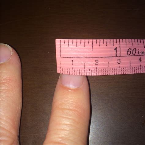 Collection 90 Pictures How Can You Measure An Inch With Your Fingers Sharp