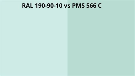 Ral Vs Pms C Ral Colour Chart Uk