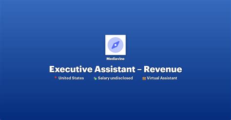 Executive Assistant Revenue At Mediavine