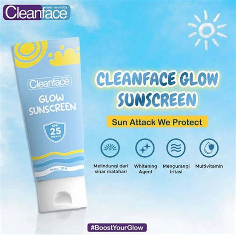 Cleanface Sunscreen SPF 25 Lazada Indonesia