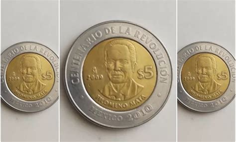 La Moneda Conmemorativa De 5 Pesos De Filomeno Mata Que Cuesta Hasta