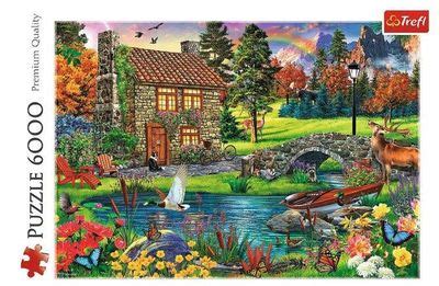 Trefl Piece Jigsaw Puzzle Cottage In The Mountains