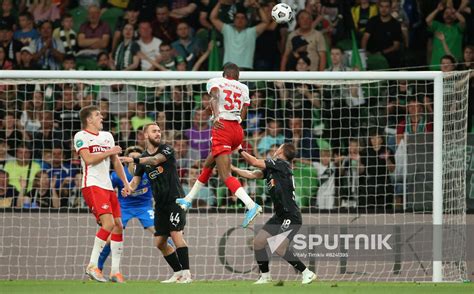 Russia Soccer Premier League Krasnodar Spartak Sputnik Mediabank