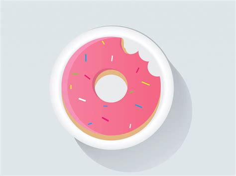 Fondos De Pantalla Donut Imagen Del Vector X Uhd K Imagen