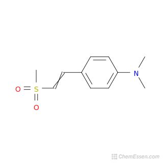 Benzenamine N N Dimethyl Methylsulfonyl Ethenyl Molecular