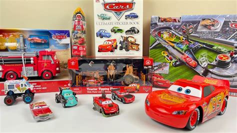 Disney Pixar Cars Unboxing Review Lightning McQueen Super Booster