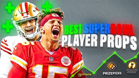 Nfl Prizepicks Best Super Bowl Bets Nfl Player Props