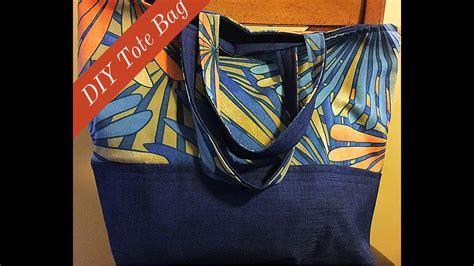 Quick And Easy Lined Tote Bag Tutorial Iucn Water