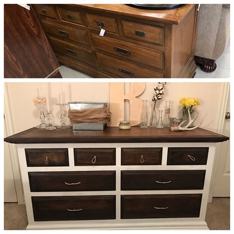 Diy Refinished Dresser