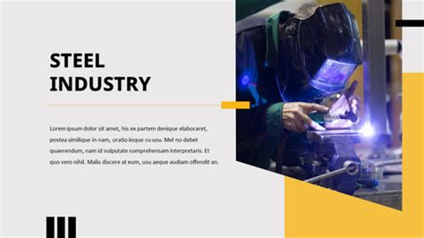 Steel Industry PowerPoint Templates