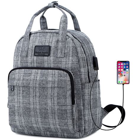 18 Inch Laptop Backpack with USB Charging Port For School Travel