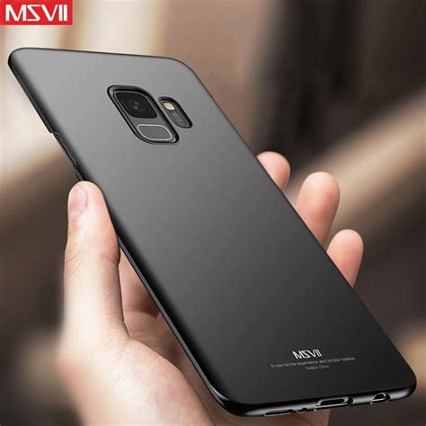 Voor Samsung Galaxy S9 Plus Case Cover Msvii Slanke Matte Coque Voor