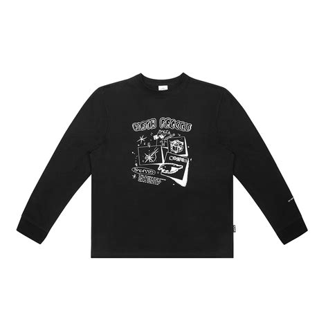 W4l Crewneck T Shirt Black Vlast Shop 블래스트샵