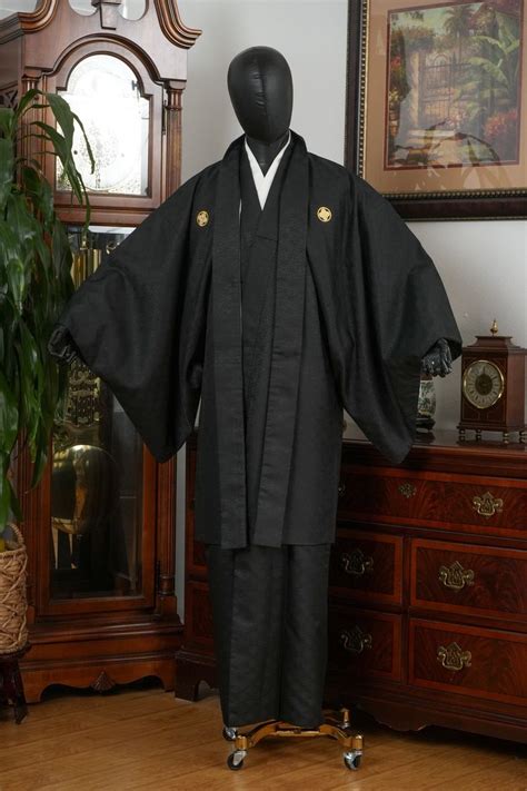 DEAR VANILLA Vintage Traditional Authentic Men S Kimono Haori Set