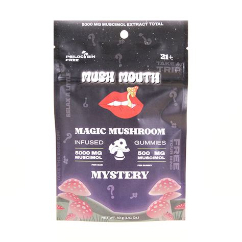 Mush Mouth Magic Mushroom Gummies 5000mg Delta 8 Resellers