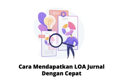 Cara Mendapatkan Loa Jurnal Dengan Cepat