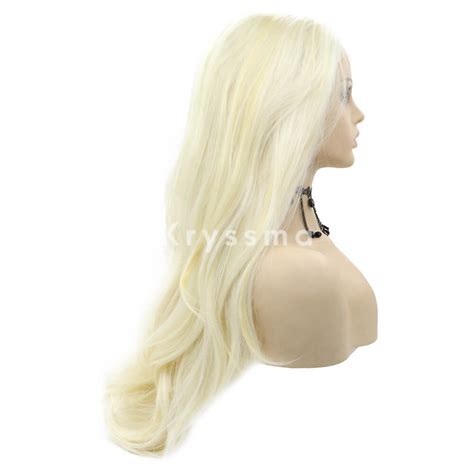 Mixed Blonde Synthetic Lace Front Wigs Natural Straight Blonde Wigs