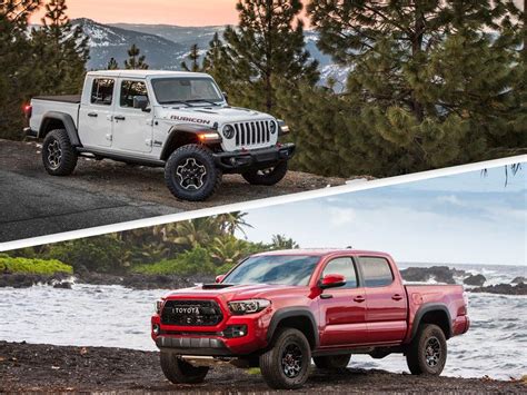 Jeep Gladiator Vs Toyota Tacoma Which Is Best Autobytel