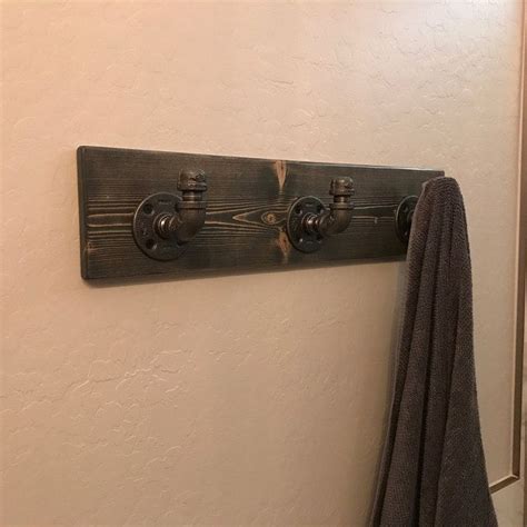 RUSTIC DISTRESSED Mirror With Oil Rubbed Bronze Corner Brackets