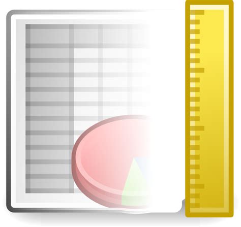 X Office Spreadsheet Template Clip Art At Vector Clip Art