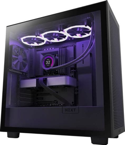 Nzxt H Flow White Black Mid Tower Airflow Pc Gaming Case